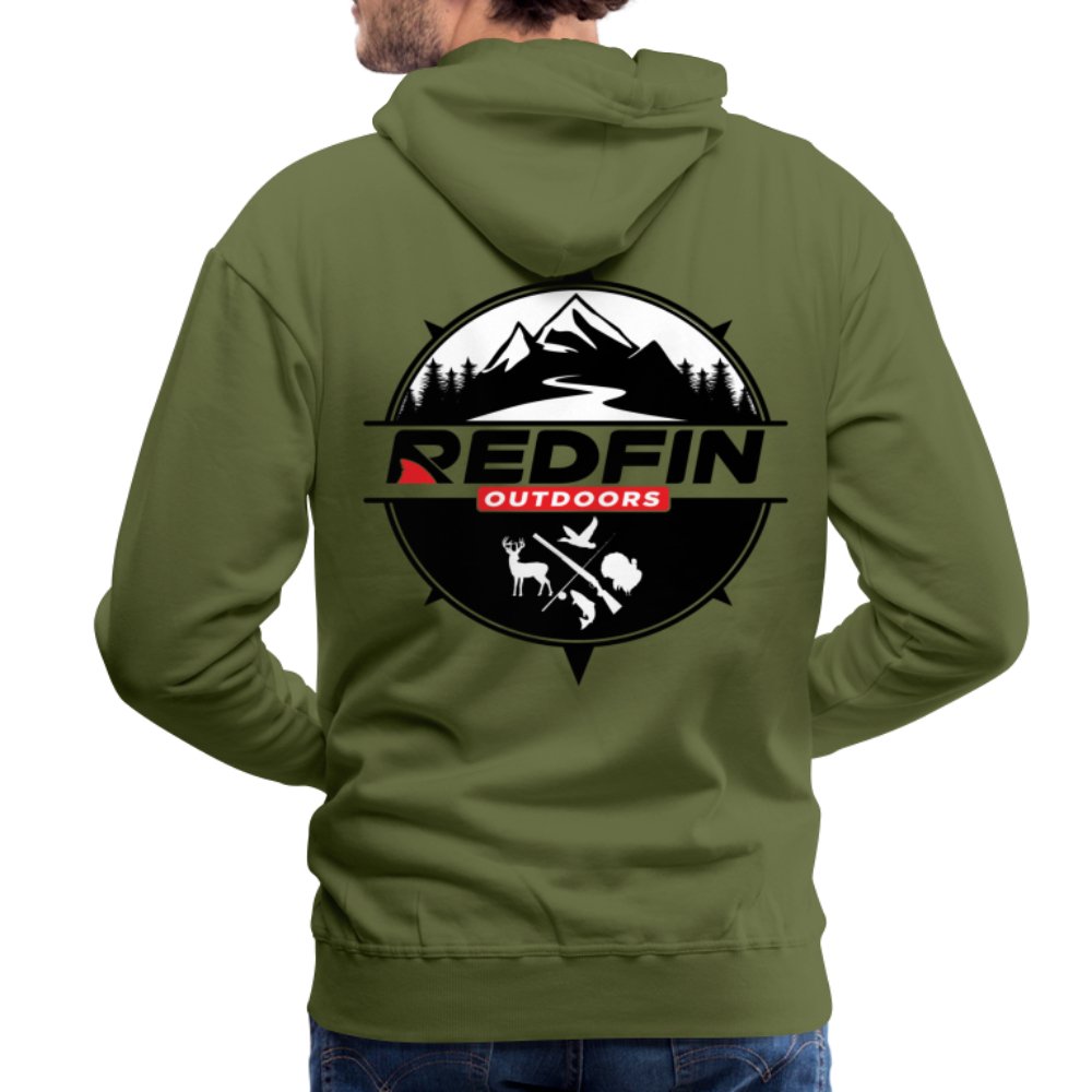 Redfin Outdoors Men’s Premium Hoodie - RedFin Polarized