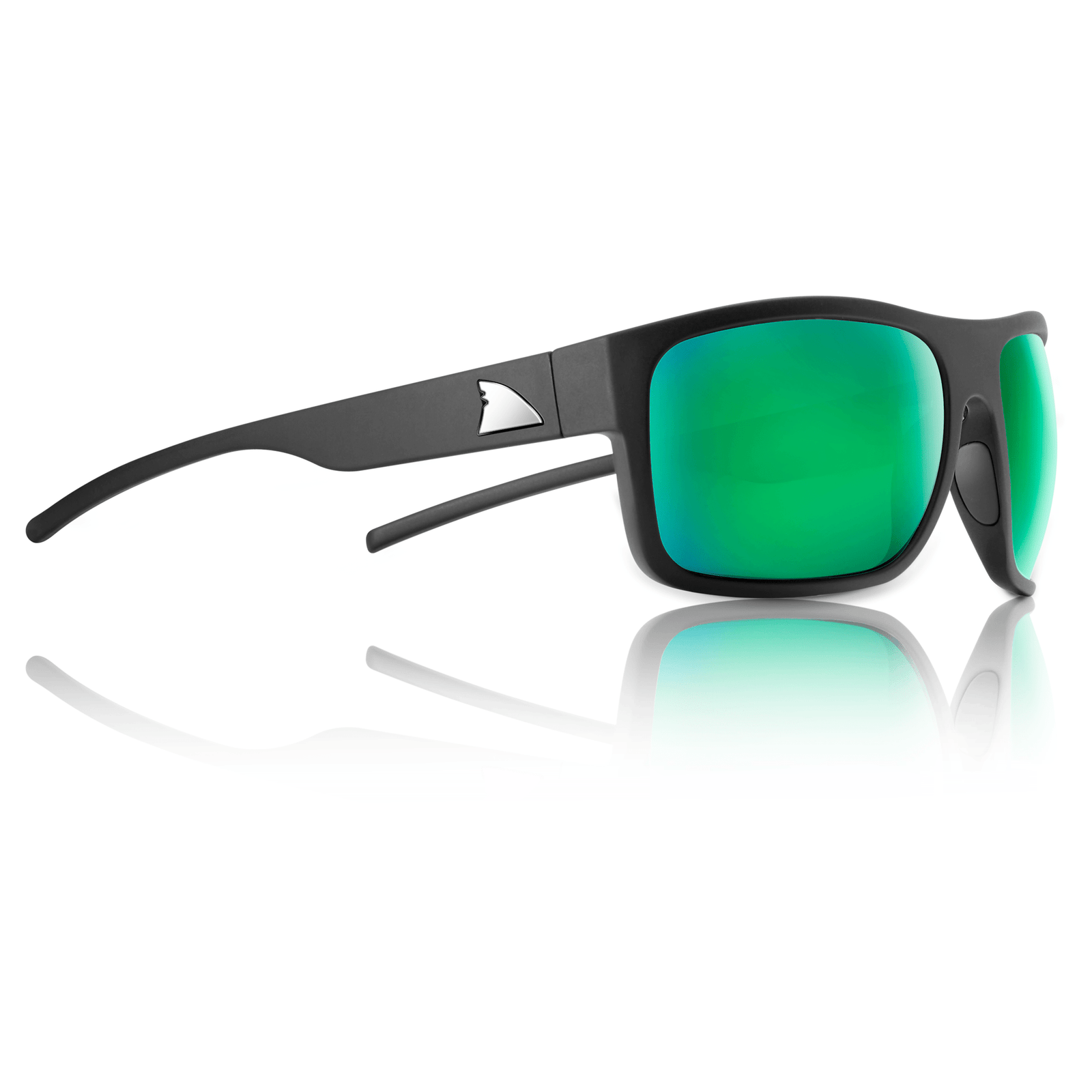Big Ship - Matte Black - Mangrove Green - RedFin Polarized