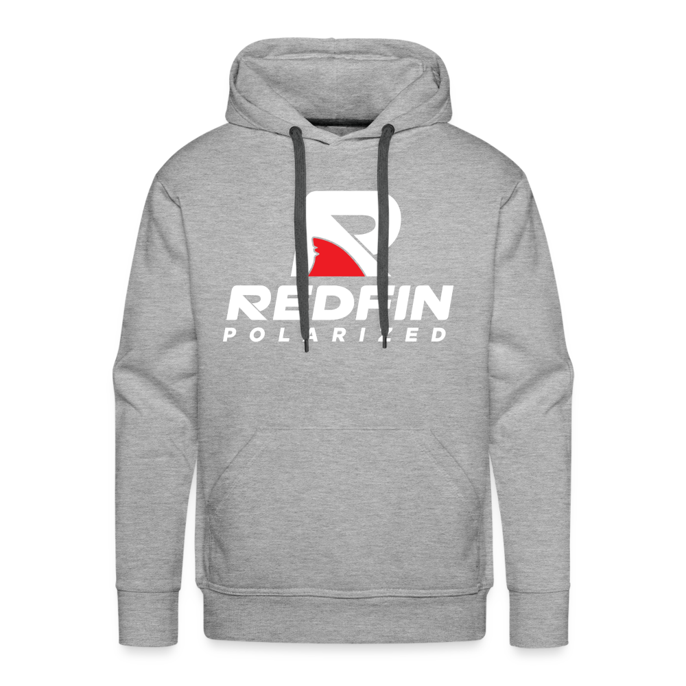 Redfin Polarized Men’s Premium Hoodie - heather grey