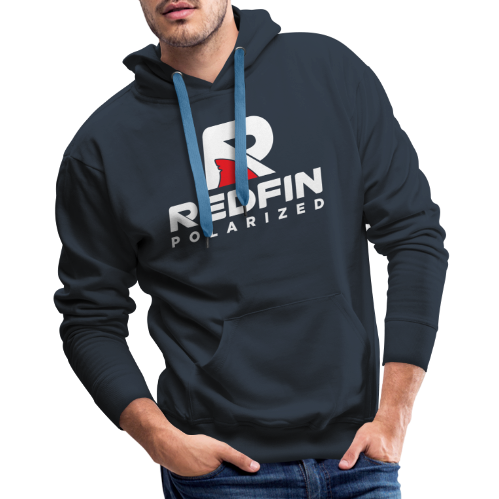 Redfin Polarized Men’s Premium Hoodie - navy
