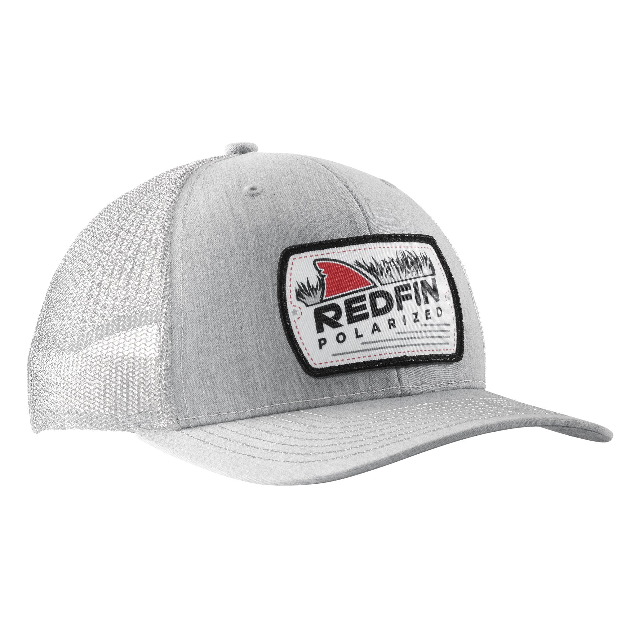 TUCR Fishing Hat Cap Red Adult Used Mesh Snapback R2