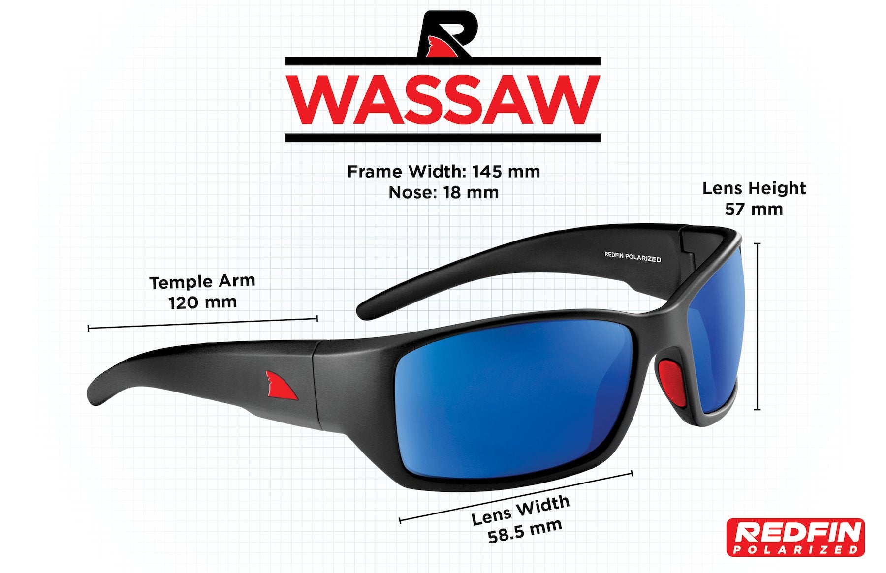 Wassaw - RedFin Polarized